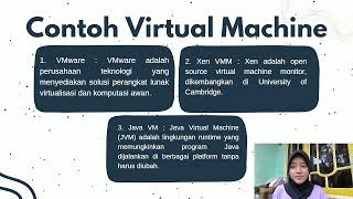 Tugas teknik jaringan komputer dan telekomunikasi (TJKT). Menjelaskan tentang Virtual Machine