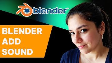 How to add sound in Blender Animation