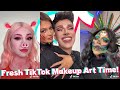 FRESH N AMAZING TIKTOK MAKEUP ART