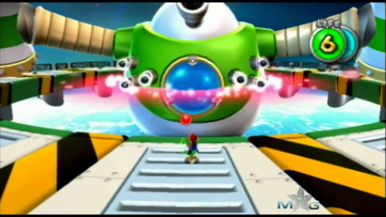 Super Mario Galaxy 2 Walkthrough Bowser Jr's Fearsome Fleet Star 50