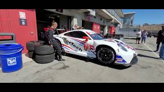 2021 Porsche 911 RSR Warm Up! Side Exhaust!!!