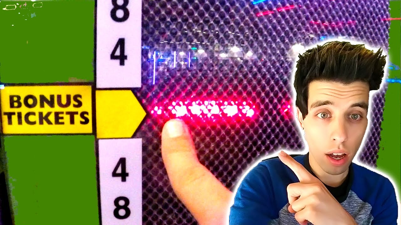 THIS JACKPOT AT DAVE AND BUSTERS WAS HUGE! ARCADE GAMES