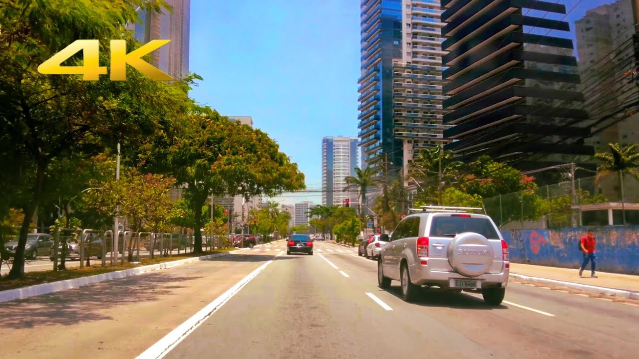 São Paulo SP - Dirigindo pela Santa Cecília, Barra Funda, Água Branca e Freguesia do Ó - Brasil 4K