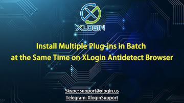 Add Extension to XLogin Antidetect Browser Profiles