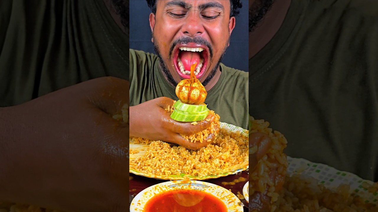Very Spicy Garlic,Cucumber,Rice Eating #mukbang #asmr #shortvideo #shorts #viralshort #viral #food