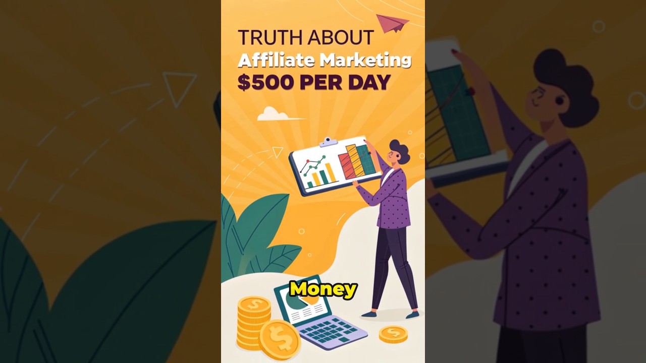 Affiliate Marketing $500/Day Reality 😱 Not Easy Money! 