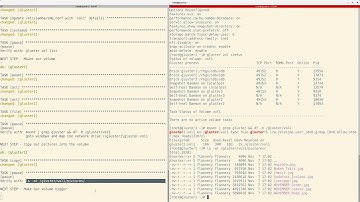 Gluster Demo automated with Ansible