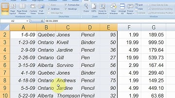 Magnify Selected Cells In Excel 2007 & 2010 Step By Step Tutorial