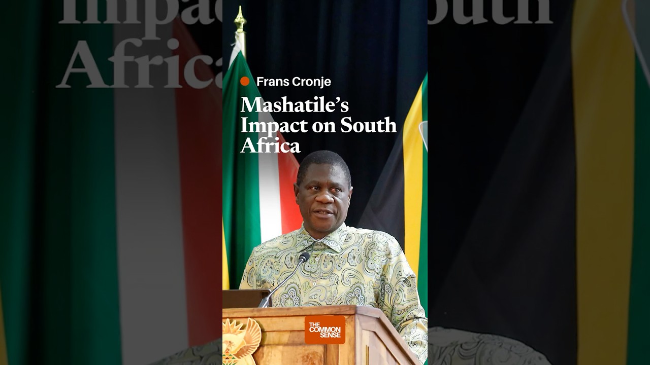 Mashatile’s Impact on South Africa
