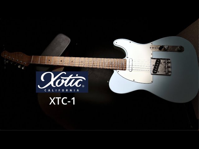 XOTIC XTC-1 / Vintage Butter Scotch Blonde Heavy Aged - YouTube