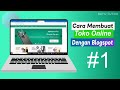 Cara buat toko online mudah dengan blogger  lengkap part1