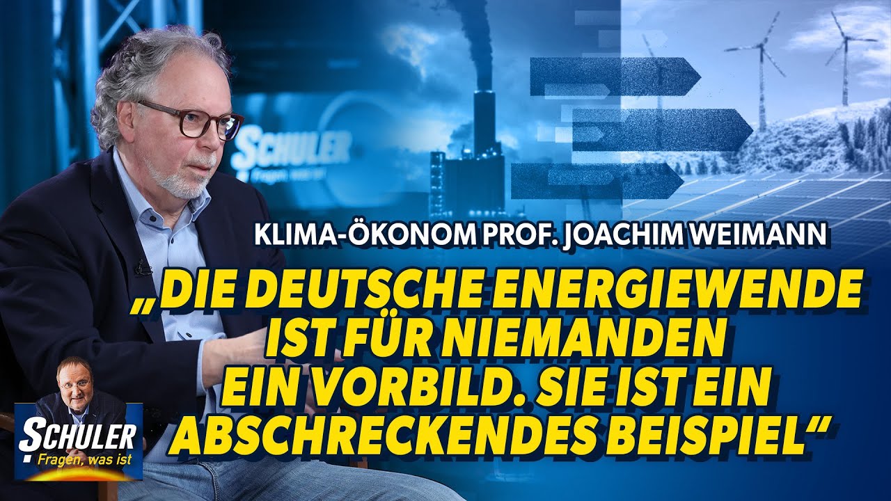 Klima-Ökonom Prof. Joachim Weimann über die deutsche Energiewende - YouTube