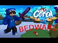 🔴 LIVE | BEDWARS CORALMC - Road to 400 sub! #minecraft #bedwars #coralmc