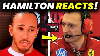Lewis Hamilton BREAKS SILENCE on Engineer’s Radio FAIL!