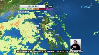 Ilang Bahagi Ng Bansa, Magiging Maulan Bukas 24 Oras Weekend