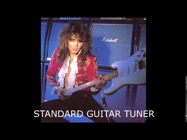 I AM A VIKING - YNGWIE MALMSTEEN - STANDARD GUITAR TUNER