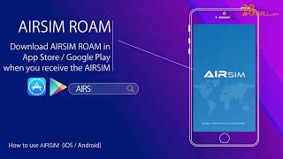 How to use AirSim Global Wifi Sim for iOS Android screenshot 1