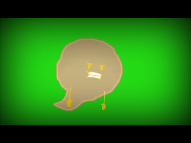 Inanimate Insanity S2E11 : Ghost Dough falling down the stairs - [ Green Screen ] class=