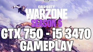 COD: Warzone, 5-й сезон (2021 г.) | GTX 750 1 ГБ — i5 3470 |