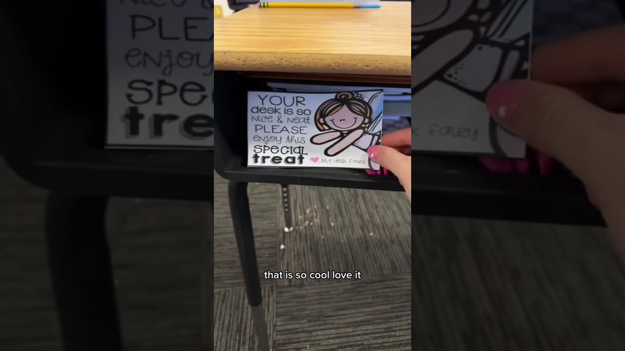 Who is the DESK FAIRY?