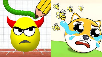 Draw To Smash vs Save the Dog - New Update 2025 SpeedRun Gameplay 