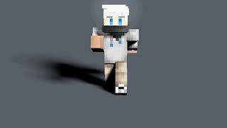 Minecraft Person Walking Test