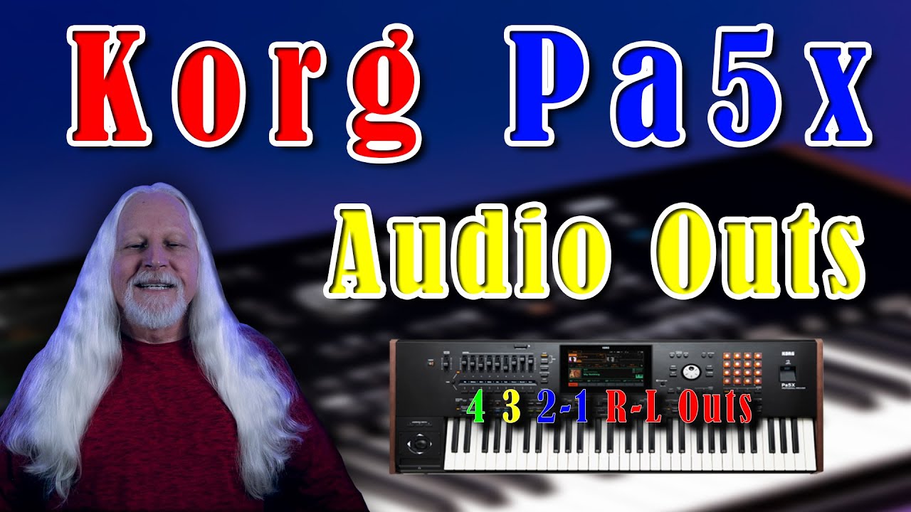 Аудиовыходы Korg Pa5x Видео