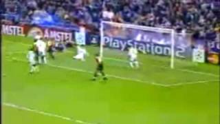Real Madrid 1-1 As Roma - Match Highlights And Goals 20012002