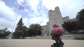 DARwIn Robot Moves to Signature Engineering Building - Virginia Tech