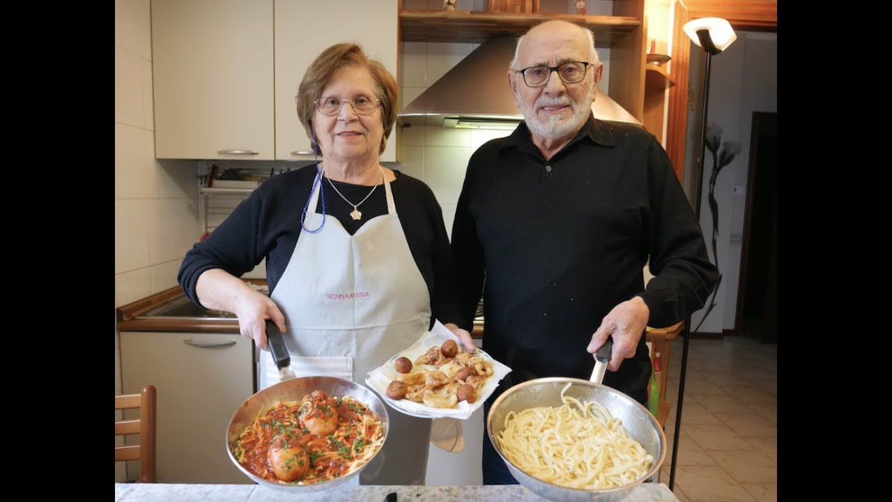 PASTA CON LE SEPPIE RIPIENE - RICETTA DELLA NONNA MARIA