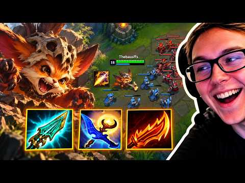 THEBAUSFFS IS PLAYING AP GNAR JUNGLE (MAXIMUM POTENTIAL DAMAGE)