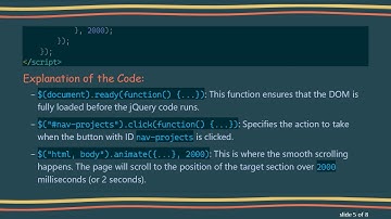 How to Make Your Button Scroll to a Specific Element with jQuery