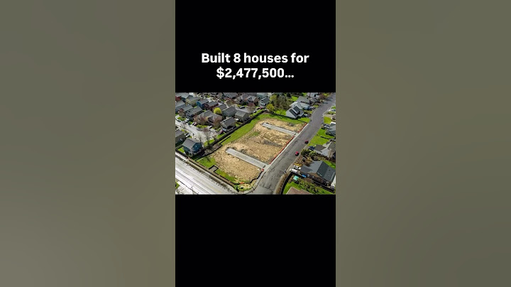 You and bro bought land, built 8 houses, and eventually sold all of them for a huge profit🔥