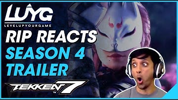 Tekken 7 SEASON 4 TRAILER REACTIONS!  Kunimitsu, Rollback Netcode, Release Date, New Moves