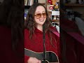 #tinydesk • @Waxahatchee returns with a five-piece band and a built-out, Americana sound