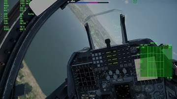Kfir C10 in Simulator Enduring Confrontation (War Thunder)