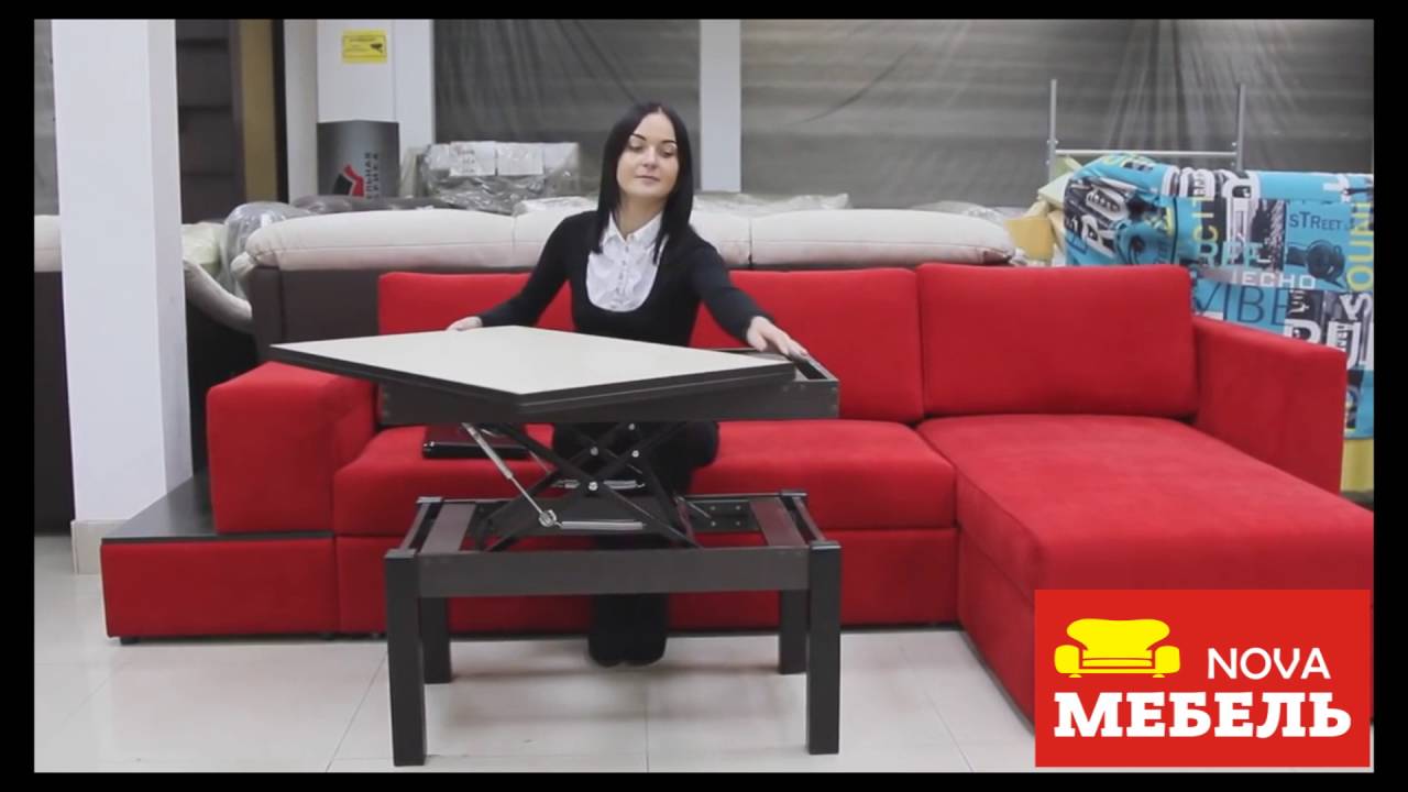 zhurnalnyj stol transformer שולחן סלון מודרני youtube mebel stol dom