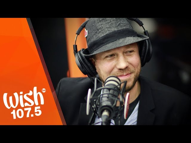 Stephen Speaks performs Passenger Seat LIVE on Wish 107.5 Bus class=