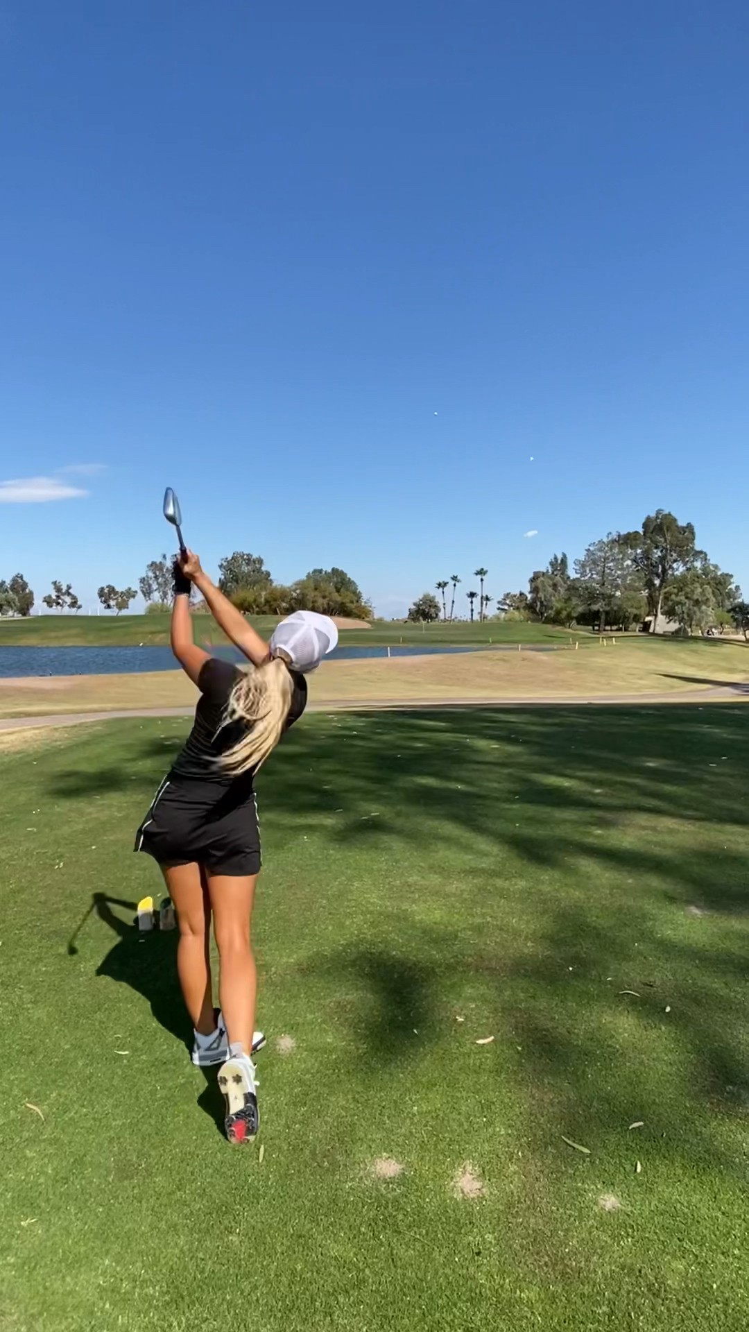 But I’m just a girl ? #golf #golfswing #golfer