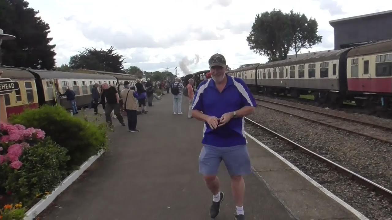 GWR No 7828 Odney Manor Departure Minehead for Norton Fitzwarren YouTube