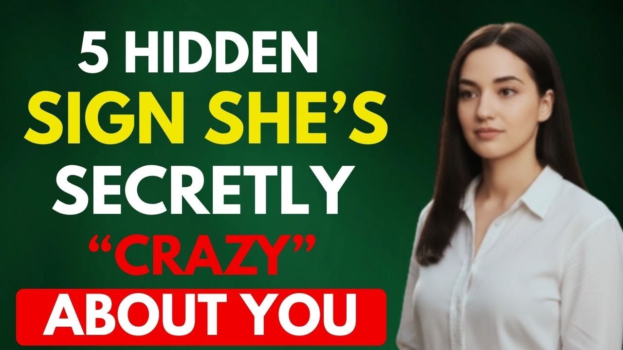 5 Hidden Signs She’s Secretly Obsessed With You | Subtle Clues Men Miss