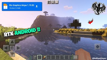 Rtx Shader Minecraft PE 1.19.83 / 1.20+ 😍 | Render Dragon + 100 % Working