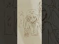 しりとり #utau #アナログイラスト #音街ウナ #鏡音リン #gumi #可不