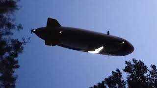 Goodyear blimp touch and go ultra light field