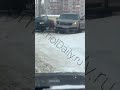 Две иномарки не поделили столб на Краснинском шоссе