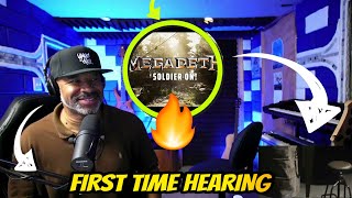 FIRST TIME HEARING | Megadeth - Soldier On! (Visualizer) - Producer Reaction