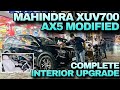 #mahindra XUV 700 Modified ✅Luxury interior✅ sequential tail light install ✅ #youtube #ytshorts #yt