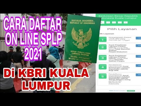 Antrian splp online kbri kl