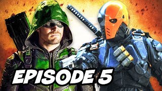 Arrow Season 6 Episode 5 - Deathstroke TOP 10 WTF and Easter Eggs