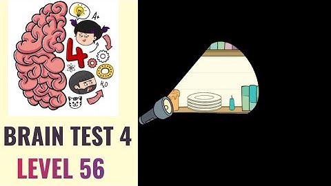 🧠 Brain Test 4 Level 56 | The power is out! Time to light some candles | Walkthrough
